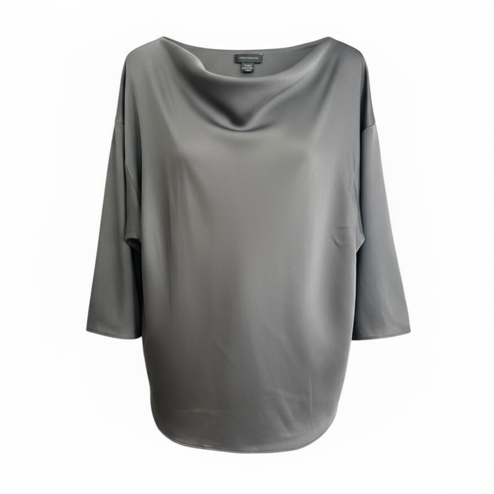 Lord & Taylor Black Women's Cowlneck Top